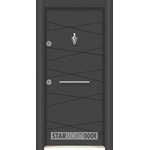 Starsteeldoor Блиндирана врата Parkdor P 5471 Антрацит (цена без монтаж)
