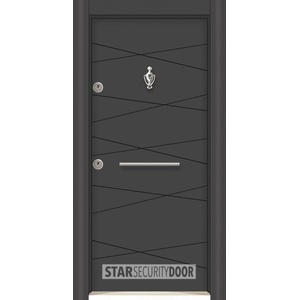 Starsteeldoor Блиндирана врата Parkdor P 5471 Антрацит (цена без монтаж)