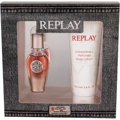 Replay True for Her EDT 20 ml + tělové mléko 100 ml dárková sada