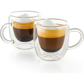 Luigi Ferrero 2 броя двустенни чаши по 90 мл за еспресо Luigi Ferrero от серия Coffeina