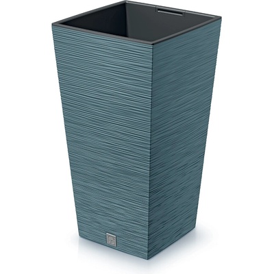 PROSPERPLAST Kvetináč FURU SQUARE 26,5 cm škandinávsky modrý