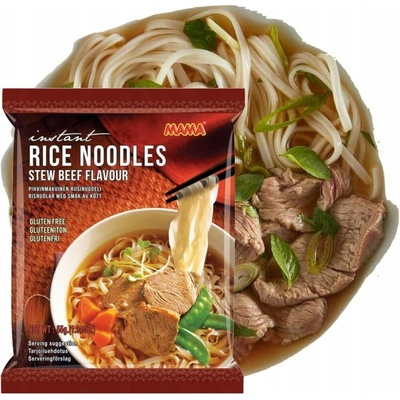 Mama Instantní polévka s rýžovými nudlemi hovězí 55g