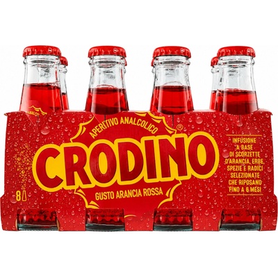 Crodino Arancia Rossa nealkoholický aperitív 48 x 100 ml