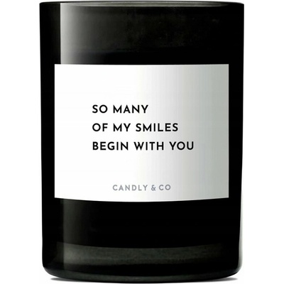 Lumarko CANDLY&CO Many Of My Smiles Begin With vůně č. 6 250 g