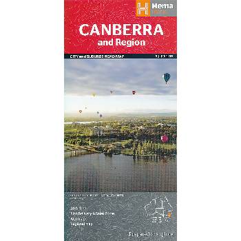 plán Canberra and Region HEMA