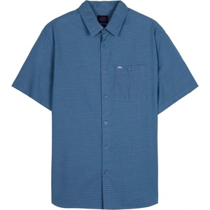 Oxbow Мъжка риза с копчета Oxbow Lines Short Sleeves Shirt - Indigo - размер M (033-3023-0212)