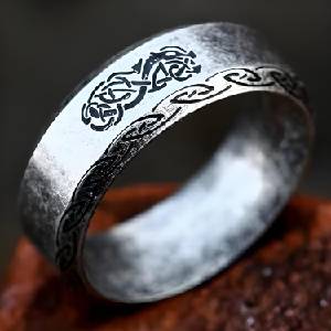 HARAHU Пръстен VI-31861 - Сребърен / 65mm KP31861