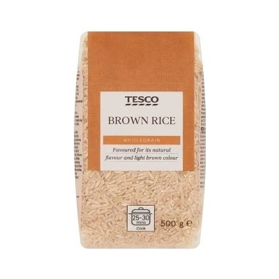 Tesco Ryža dlhozrnná pololúpaná 0,5 kg
