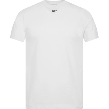 OFF WHITE Тениска OFF WHITE Men's Arrow Slim Cotton Short Sleeve T-Shirt - White