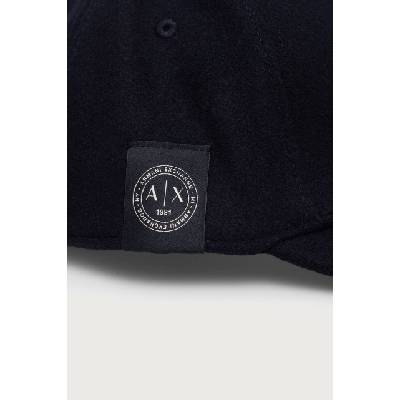 Armani Exchange шапка с козирка мъжка от вълнена материя (XM003202.AF27251)