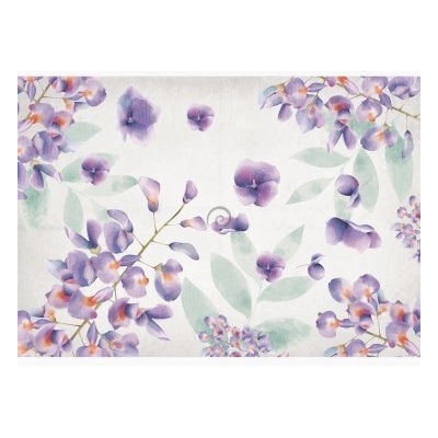 FT7569 vliesová fototapeta Fialové lúčne kvety, rozmery 520cm x 318cm