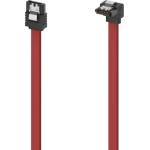 Hama Кабел HAMA-200740, от SATA3 към SATA3, 0.6m, червен (HAMA-200740)