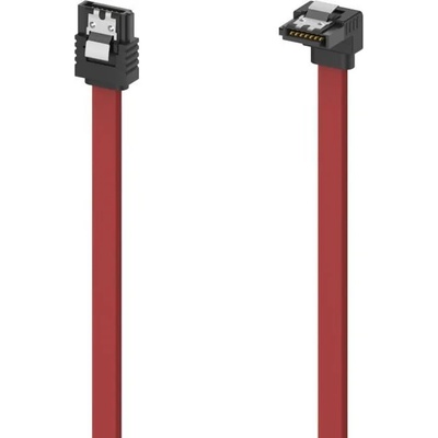 Hama Кабел HAMA-200740, от SATA3 към SATA3, 0.6m, червен (HAMA-200740)