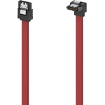 Hama Кабел HAMA-200740, от SATA3 към SATA3, 0.6m, червен (HAMA-200740)