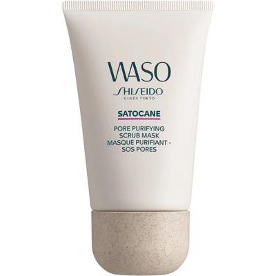 Shiseido Waso Satocane почистваща глинена маска за лице за жени 80ml