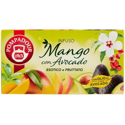 Pompadour čaj z manga a avokáda 20 ks