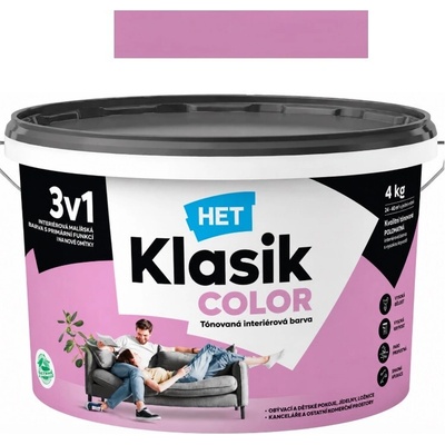Het Klasik Color malířská barva, 0307 magenta, 7+1 kg