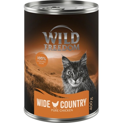 Wild Freedom Adult Wide Country kuře 6 x 400 g