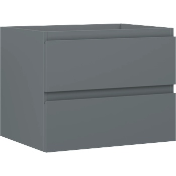 Mexen Orio шкаф за баня с умивалник 60 см, 2 чекмеджета, матов графит - 91A10-06047-2-BFF66 (91A10-06047-2-BFF66)