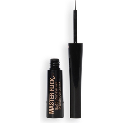 Revolution Tekuté oční linky Master Flick Dip Liquid Eyeliner Black 5 ml