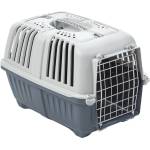 MPS Pratiko 2 Metal - пластмасова транспортна чанта за кучета и котки до 15 кг, 55 x 36 x 36 см