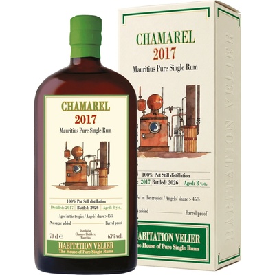 Habitation Velier Chamarel 2017 63% 0,7 l (holá láhev)
