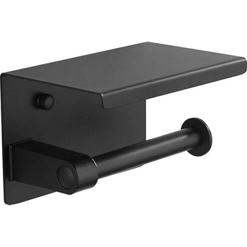 Mexen държач за хартия с рафт, черен - 701197-70 (701197-70)