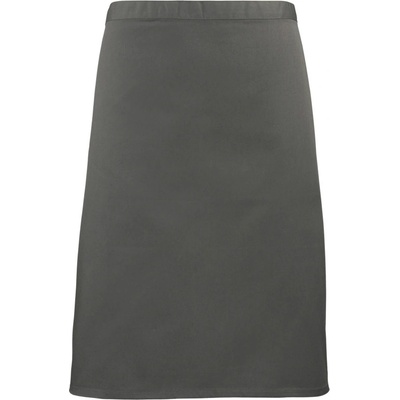 Premier Zástěra Colours PR 151 do pasu krátká COT39015167099-dark grey