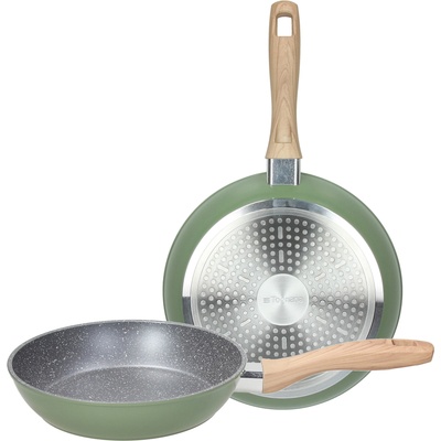 Tognana Комплект 2 тигана stone sage, 24 и 28 см, зелени (yg79132sagea)