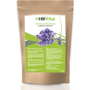 HillVital čaj Relax bylinný anti stresový čaj 150 g