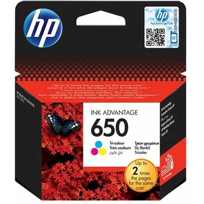 HP Касета за HP Deskjet 1516/Ink Advantage 1015/Ink Advantage 1515/Ink Advantage 1516/Ink Advantage 2515/Ink Advantage 2545/Ink Advantage 2546/Ink Advantage 2645, (Cyan/Magenta/Yellow) - CZ102AE#BHL - HP - Заб. : 200 брой копия (CZ102AE#BHL)