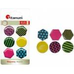 TITANUM Magnets for boards 26mm 6pcs