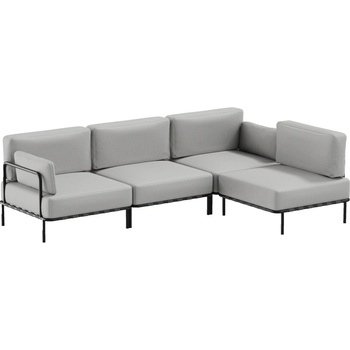 Mood Selection Salve 3 pohovka + 1 sedák šedá