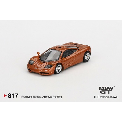 Mini GT McLaren F1 brown met 1993 1:64