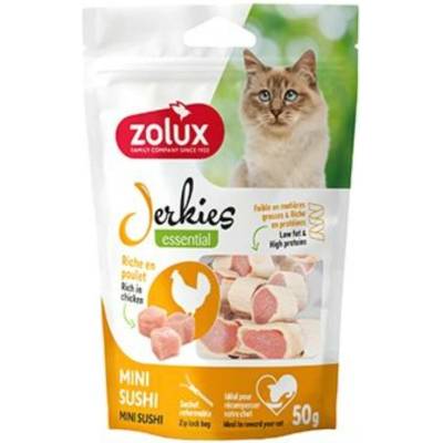Zolux Pochoutka kočka JERKIES MINI sushi kuře 50 g