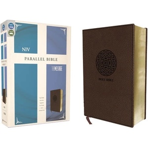 NIV, the Message, Parallel Bible, Leathersoft, Brown: Two Bible Versions Together for Study and Comparison | Eugene H. Peterson (ISBN: 9780310446934)