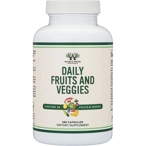Double Wood Supplements Daily Fruits and Veggies [180 капсули]