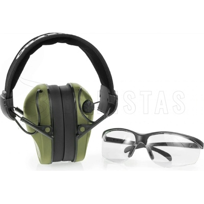 Sluchátka RealHunter Aktivní olivová – Sleviste.cz