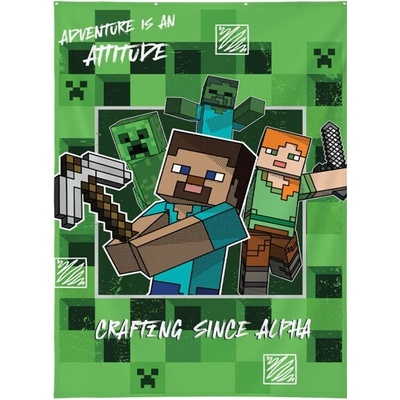 WallScroll - Minecraft Crafting Since Alpha 125x85cm