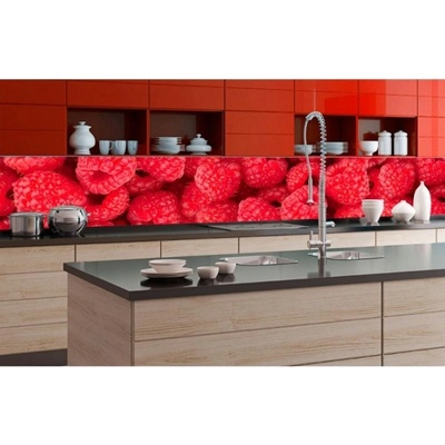 DIMEX ART Фототапет за кухня - малини 350 x 60 см