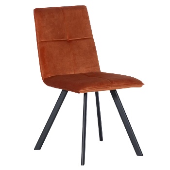 Image 1 of Carmen Трапезен стол Carmen 516 X - Оранжев (3530119)