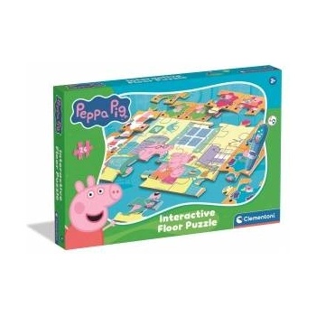 Clementoni -CLE Peppa Pig interactive puzzle mat 16688