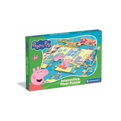 Clementoni -CLE Peppa Pig interactive puzzle mat 16688