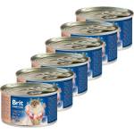 Brit Premium Котешка храна с пиле и ориз 6 x 200 г