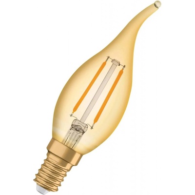 Osram LED žiarovka Vintage 2206507 E14 3,5 cm tvar sviečky 220 lm 3 kWh/1000h teplá biela číra