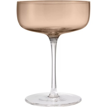 Blomus Чаша за шампанско FUUMI, 280 мл, комплект от 4 бр. , кафе, стъкло, Blomus (BM64538)