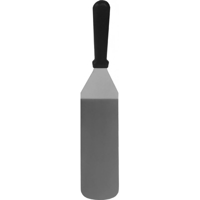 Obracečka s plastovou rukojetí, 370x73 mm | TECHNICA, Pizza Line inox;černá
