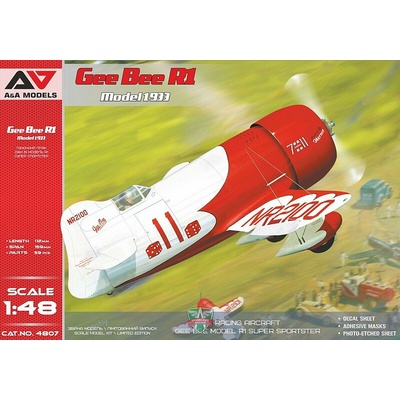 Modelsvit Gee Bee R1 1933 version racing aircraft 1:48