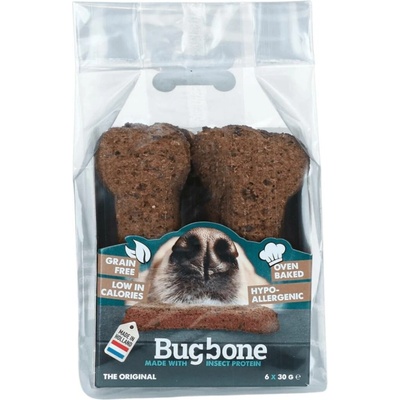 Bugbone Medium kost s hmyzem 6 x 30 g