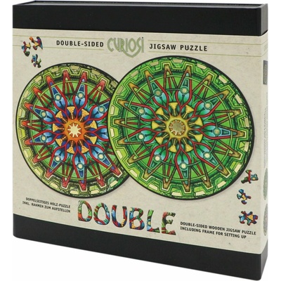 CURIOSI Obojstranné drevené Double Cirkus 154 dielov